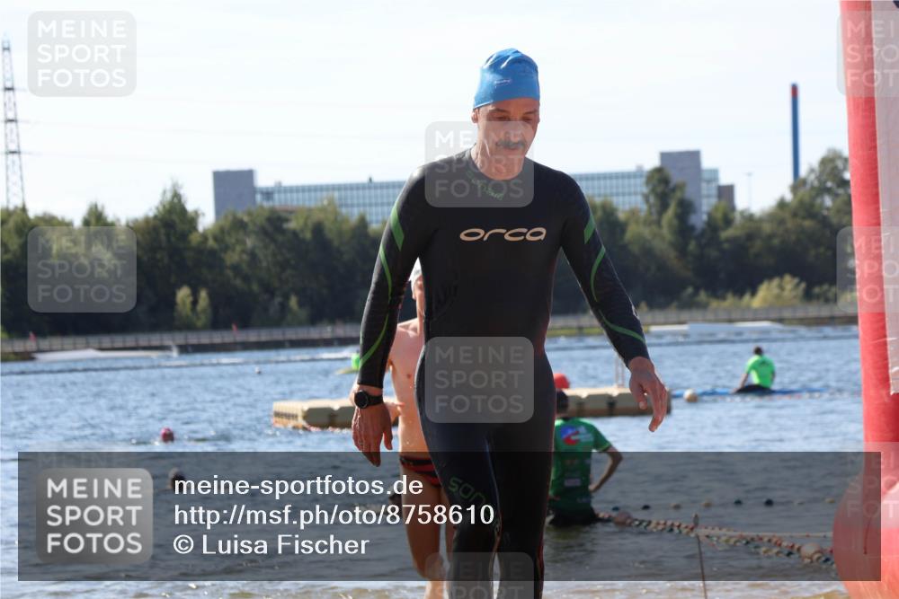 07.09.2025 - 19. Norderstedt Triathlon Luisa Fischer http://msf.ph/oto/8758610 07.09.2025 11:50:10 Schwimmen 757, 762, 828 meine-sportfotos.de