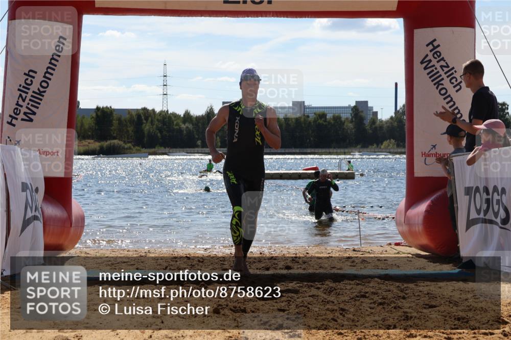 07.09.2025 - 19. Norderstedt Triathlon Luisa Fischer http://msf.ph/oto/8758623 07.09.2025 13:38:02 Schwimmen 373, 911, 1026, 1466 meine-sportfotos.de