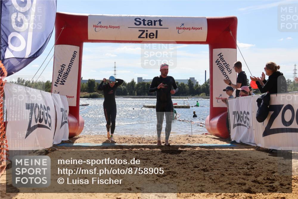 07.09.2025 - 19. Norderstedt Triathlon Luisa Fischer http://msf.ph/oto/8758905 07.09.2025 13:41:21 Schwimmen 363, 970, 1431 meine-sportfotos.de