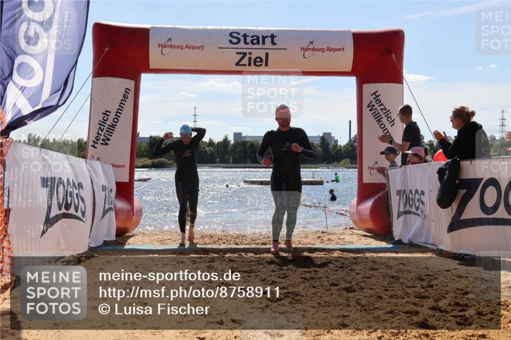 07.09.2025 - 19. Norderstedt Triathlon Luisa Fischer http://msf.ph/oto/8758911 07.09.2025 13:41:21 Schwimmen 363, 970, 1431 meine-sportfotos.de