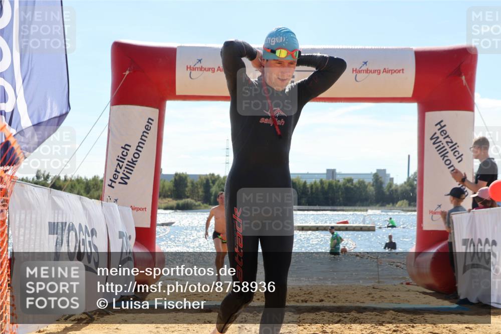 07.09.2025 - 19. Norderstedt Triathlon Luisa Fischer http://msf.ph/oto/8758936 07.09.2025 13:41:24 Schwimmen 363, 970, 1431 meine-sportfotos.de