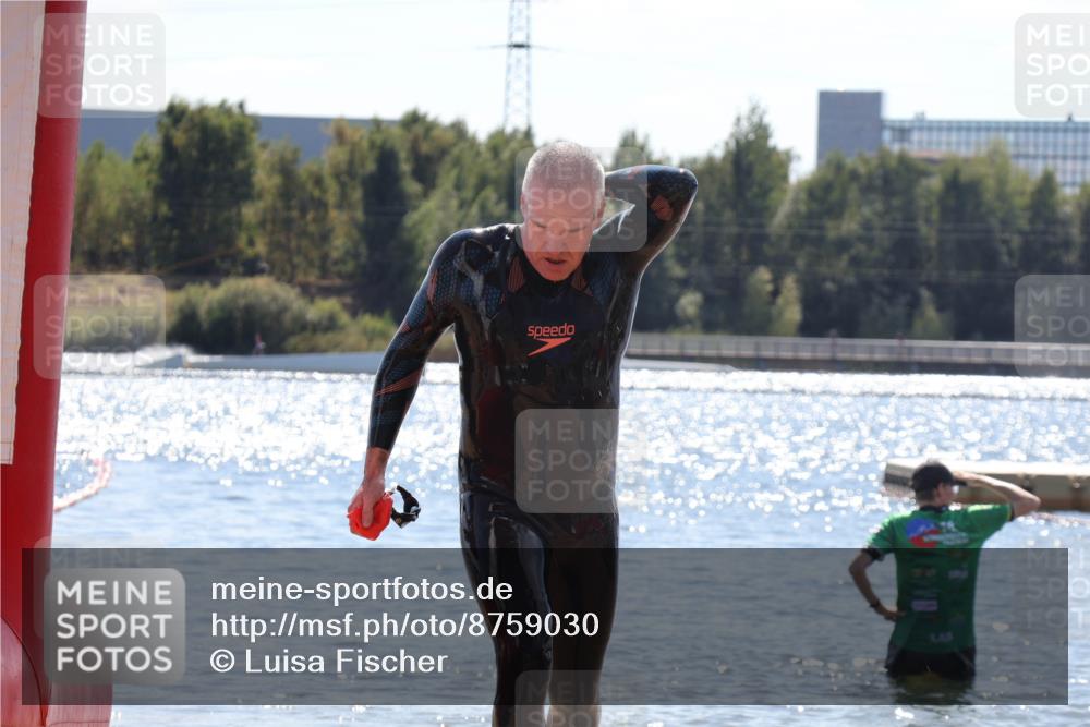 07.09.2025 - 19. Norderstedt Triathlon Luisa Fischer http://msf.ph/oto/8759030 07.09.2025 13:45:18 Schwimmen 391 meine-sportfotos.de