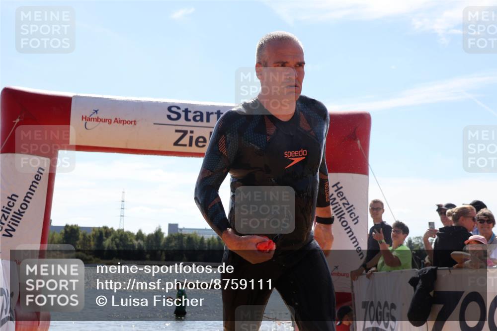 07.09.2025 - 19. Norderstedt Triathlon Luisa Fischer http://msf.ph/oto/8759111 07.09.2025 13:45:24 Schwimmen 391 meine-sportfotos.de