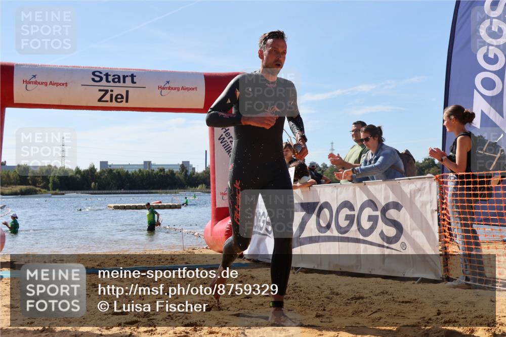 07.09.2025 - 19. Norderstedt Triathlon Luisa Fischer http://msf.ph/oto/8759329 07.09.2025 12:03:40 Schwimmen 212 meine-sportfotos.de