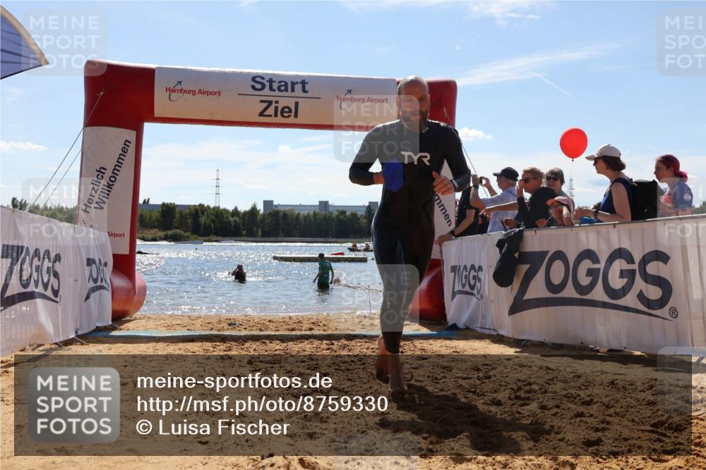 07.09.2025 - 19. Norderstedt Triathlon Luisa Fischer http://msf.ph/oto/8759330 07.09.2025 13:47:06 Schwimmen 395, 1478 meine-sportfotos.de