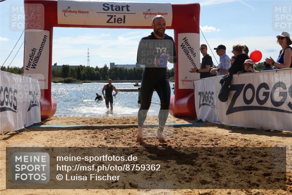 07.09.2025 - 19. Norderstedt Triathlon Luisa Fischer http://msf.ph/oto/8759362 07.09.2025 13:47:15 Schwimmen 395, 1408 meine-sportfotos.de
