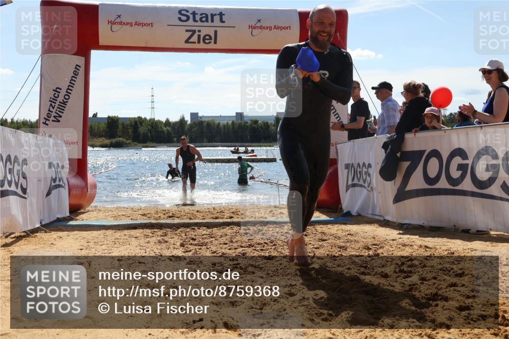 07.09.2025 - 19. Norderstedt Triathlon Luisa Fischer http://msf.ph/oto/8759368 07.09.2025 13:47:15 Schwimmen 395, 1408 meine-sportfotos.de