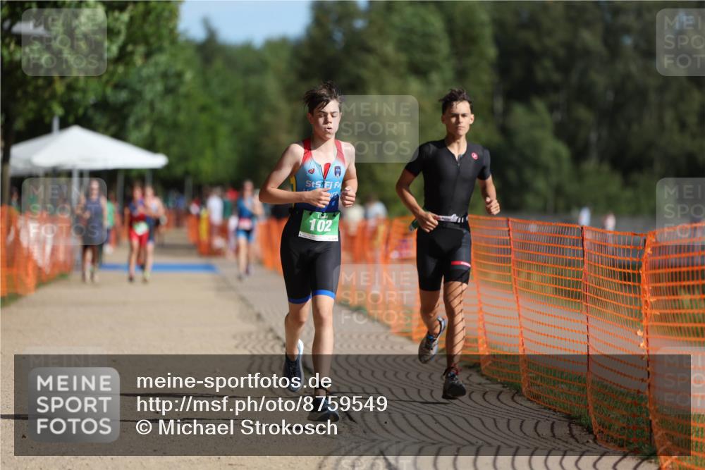 07.09.2025 - 19. Norderstedt Triathlon Michael Strokosch http://msf.ph/oto/8759549 07.09.2025 10:44:48 Laufen 102, 651 meine-sportfotos.de