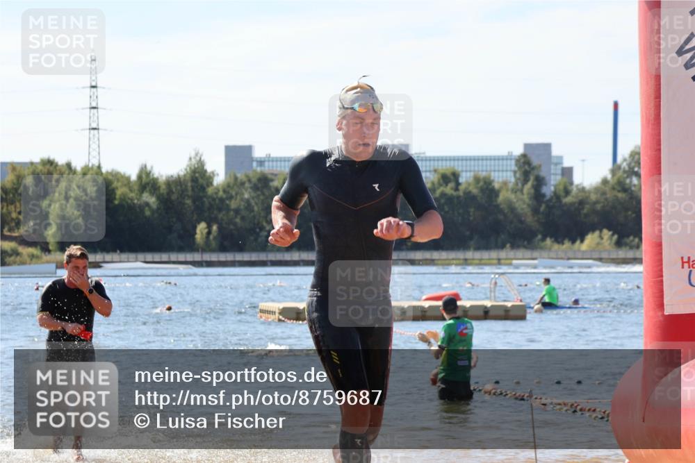07.09.2025 - 19. Norderstedt Triathlon Luisa Fischer http://msf.ph/oto/8759687 07.09.2025 12:04:58 Schwimmen 739, 769, 811 meine-sportfotos.de