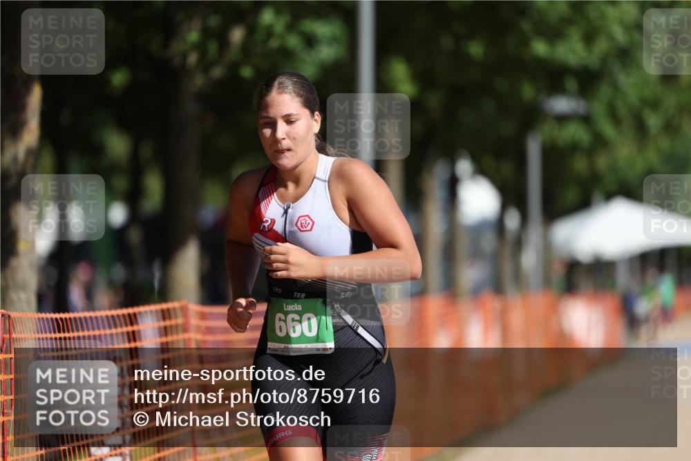 07.09.2025 - 19. Norderstedt Triathlon Michael Strokosch http://msf.ph/oto/8759716 07.09.2025 11:07:15 Laufen 660 meine-sportfotos.de