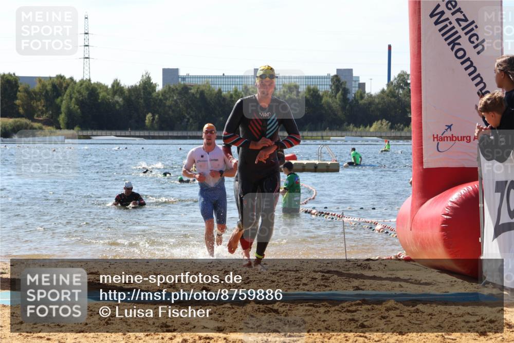 07.09.2025 - 19. Norderstedt Triathlon Luisa Fischer http://msf.ph/oto/8759886 07.09.2025 12:06:02 Schwimmen 174, 713, 816 meine-sportfotos.de