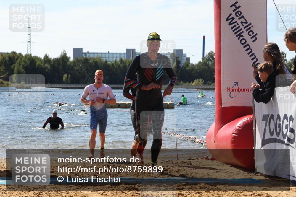 07.09.2025 - 19. Norderstedt Triathlon Luisa Fischer http://msf.ph/oto/8759899 07.09.2025 12:06:03 Schwimmen 174, 713, 816 meine-sportfotos.de