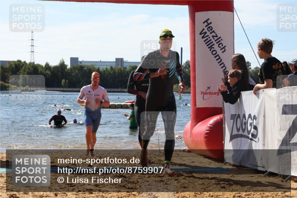 07.09.2025 - 19. Norderstedt Triathlon Luisa Fischer http://msf.ph/oto/8759907 07.09.2025 12:06:03 Schwimmen 174, 713, 816 meine-sportfotos.de