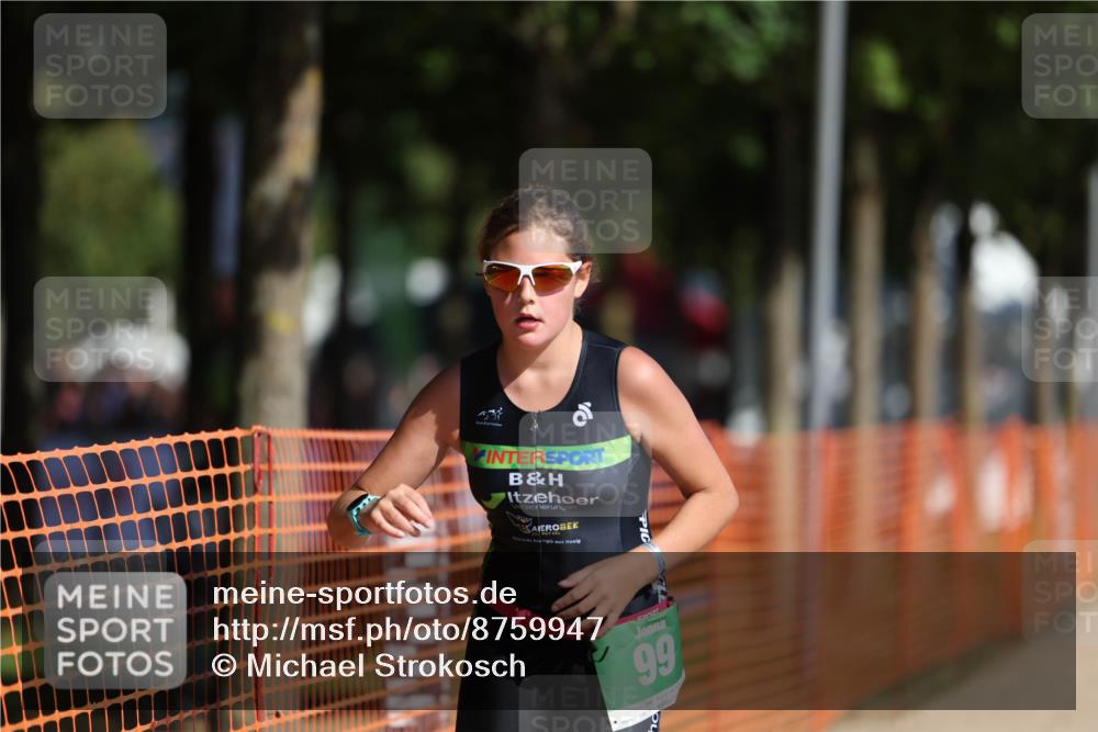 07.09.2025 - 19. Norderstedt Triathlon Michael Strokosch http://msf.ph/oto/8759947 07.09.2025 11:08:00 Laufen 99 meine-sportfotos.de