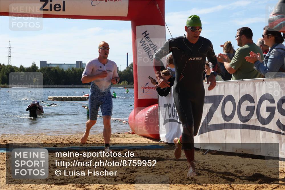07.09.2025 - 19. Norderstedt Triathlon Luisa Fischer http://msf.ph/oto/8759952 07.09.2025 12:06:05 Schwimmen 174, 713, 816 meine-sportfotos.de