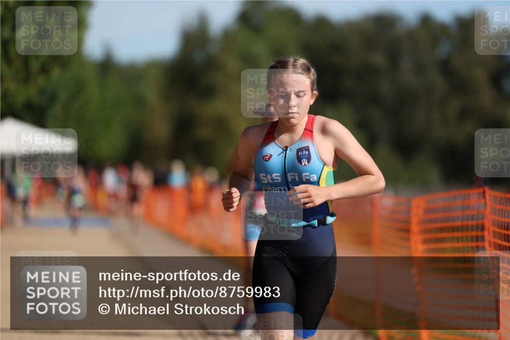 07.09.2025 - 19. Norderstedt Triathlon Michael Strokosch http://msf.ph/oto/8759983 07.09.2025 10:45:02 Laufen 108, 131, 1111, 1119 meine-sportfotos.de