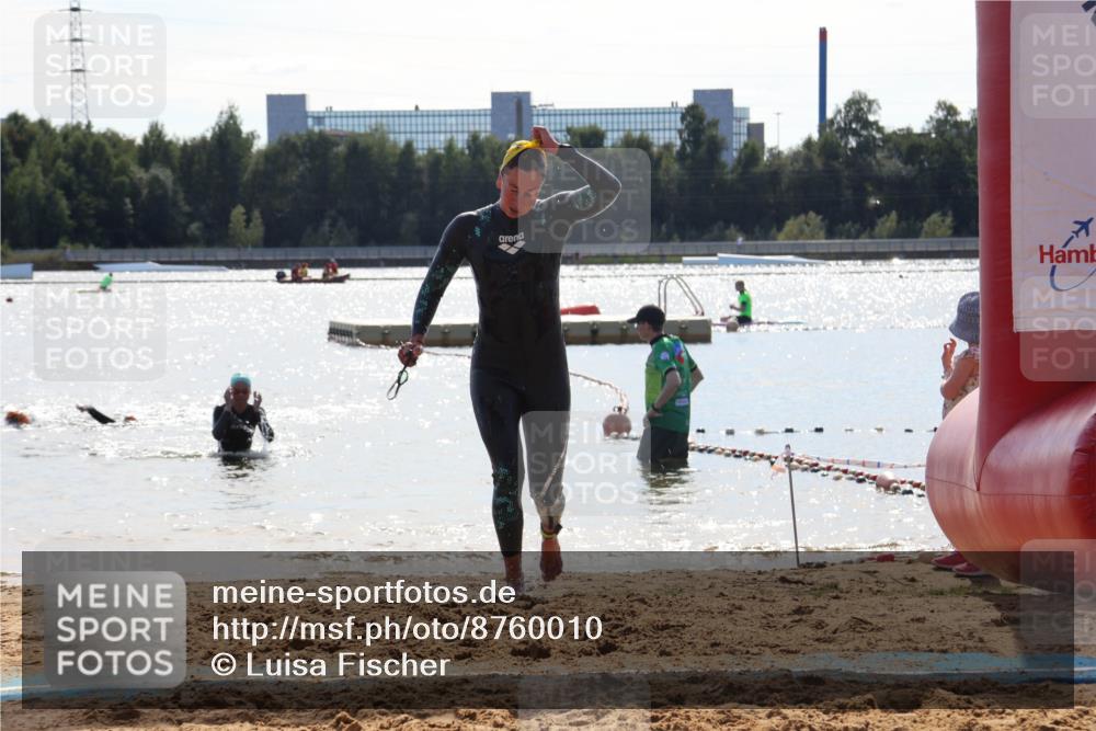 07.09.2025 - 19. Norderstedt Triathlon Luisa Fischer http://msf.ph/oto/8760010 07.09.2025 14:12:22 Schwimmen 469, 472, 475 meine-sportfotos.de