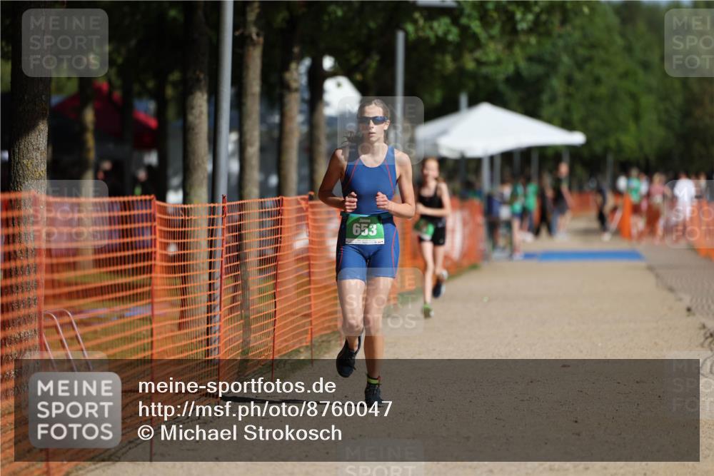 07.09.2025 - 19. Norderstedt Triathlon Michael Strokosch http://msf.ph/oto/8760047 07.09.2025 11:08:27 Laufen 653 meine-sportfotos.de