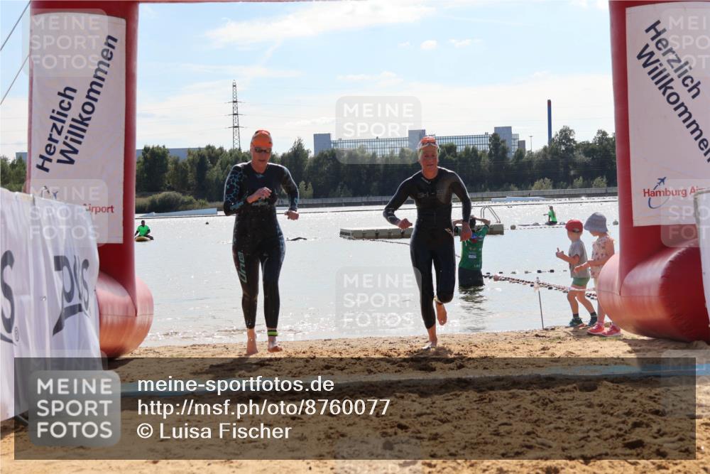 07.09.2025 - 19. Norderstedt Triathlon Luisa Fischer http://msf.ph/oto/8760077 07.09.2025 14:12:38 Schwimmen 462, 463, 476 meine-sportfotos.de
