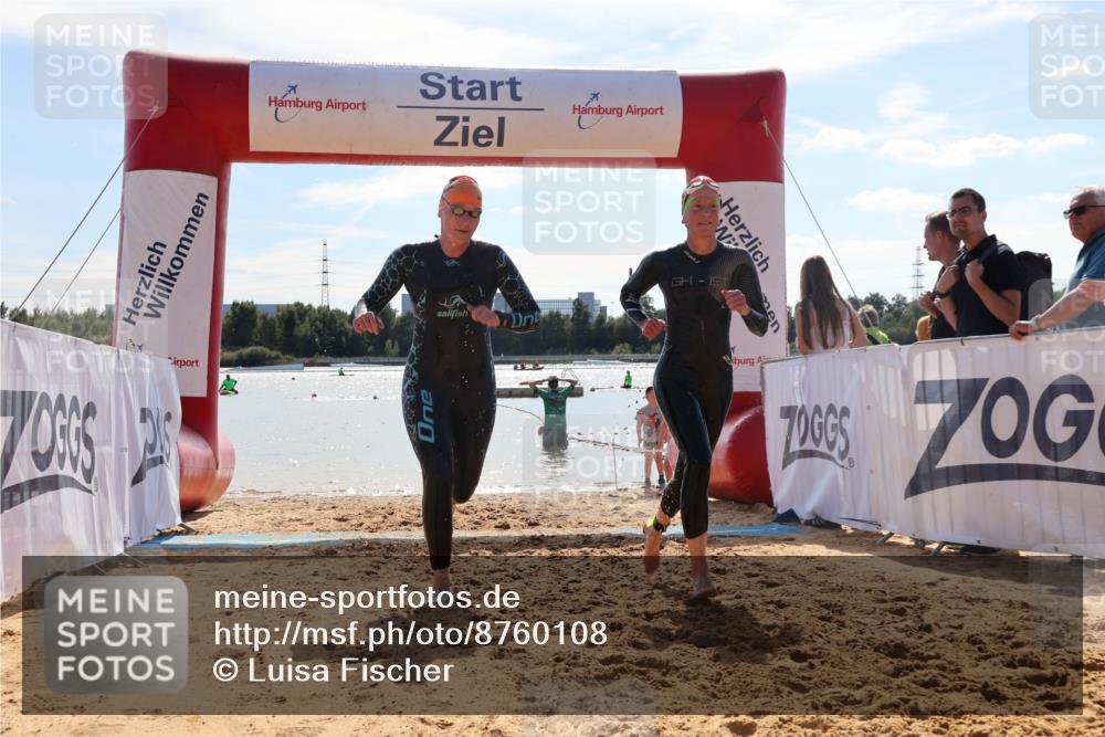 07.09.2025 - 19. Norderstedt Triathlon Luisa Fischer http://msf.ph/oto/8760108 07.09.2025 14:12:40 Schwimmen 462, 463, 476 meine-sportfotos.de