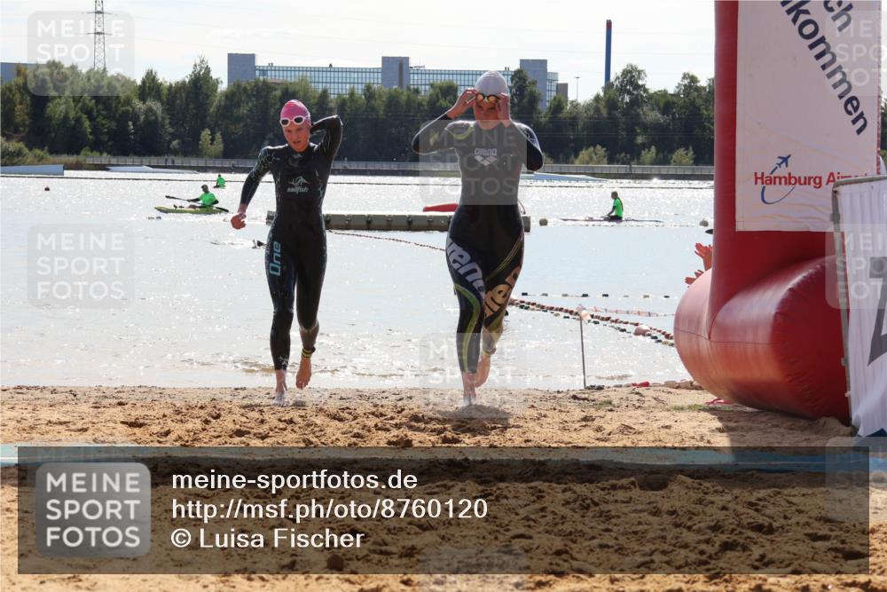 07.09.2025 - 19. Norderstedt Triathlon Luisa Fischer http://msf.ph/oto/8760120 07.09.2025 14:13:25 Schwimmen 449, 1404 meine-sportfotos.de