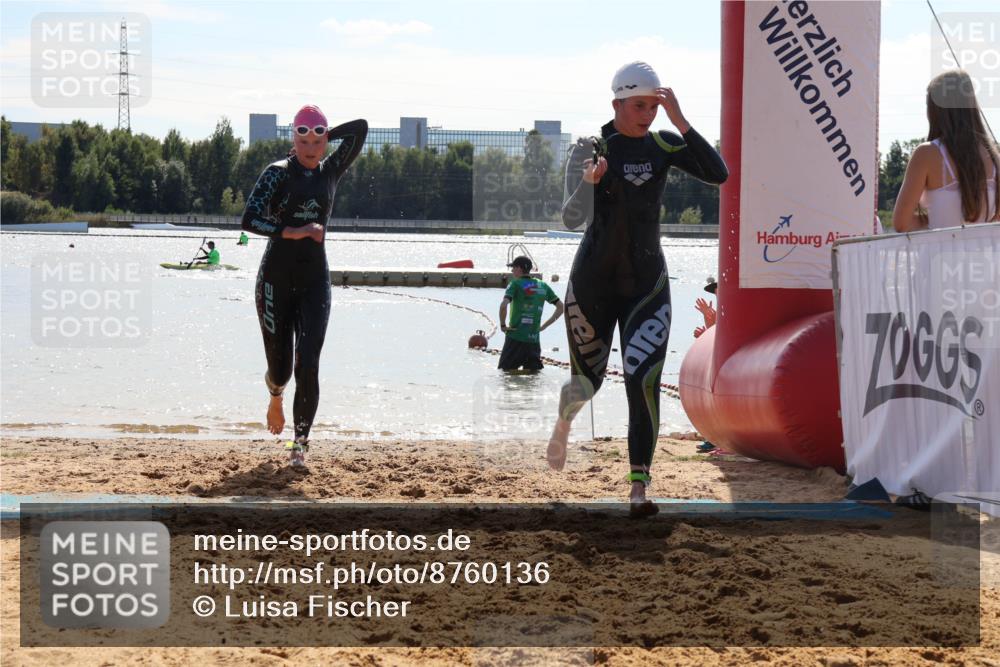 07.09.2025 - 19. Norderstedt Triathlon Luisa Fischer http://msf.ph/oto/8760136 07.09.2025 14:13:26 Schwimmen 449, 1404 meine-sportfotos.de