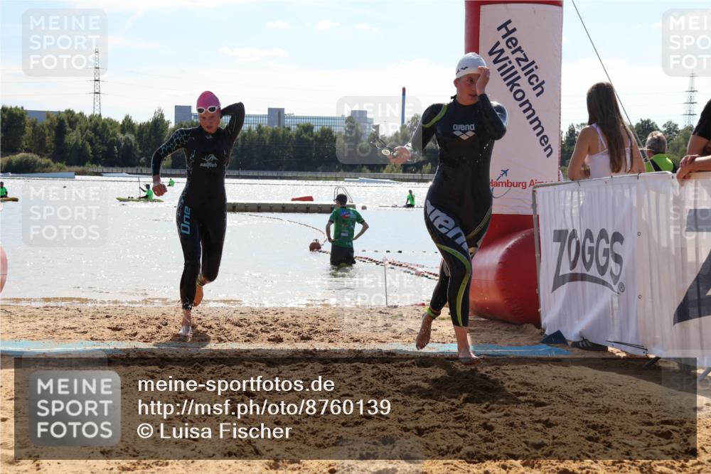 07.09.2025 - 19. Norderstedt Triathlon Luisa Fischer http://msf.ph/oto/8760139 07.09.2025 14:13:26 Schwimmen 449, 1404 meine-sportfotos.de