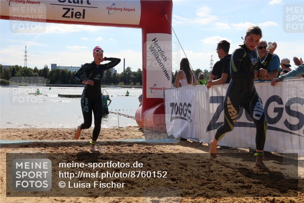07.09.2025 - 19. Norderstedt Triathlon Luisa Fischer http://msf.ph/oto/8760152 07.09.2025 14:13:27 Schwimmen 449, 1404 meine-sportfotos.de