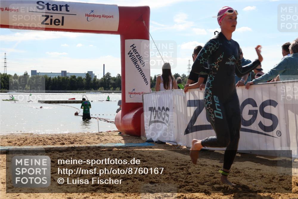 07.09.2025 - 19. Norderstedt Triathlon Luisa Fischer http://msf.ph/oto/8760167 07.09.2025 14:13:28 Schwimmen 449, 1404 meine-sportfotos.de