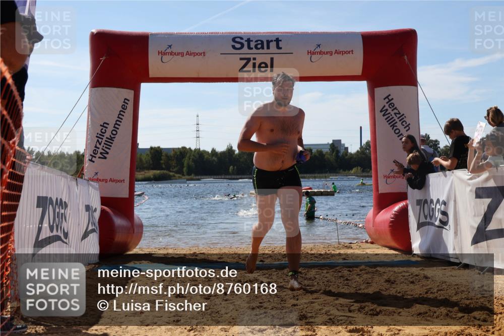07.09.2025 - 19. Norderstedt Triathlon Luisa Fischer http://msf.ph/oto/8760168 07.09.2025 12:06:18 Schwimmen 250, 810 meine-sportfotos.de
