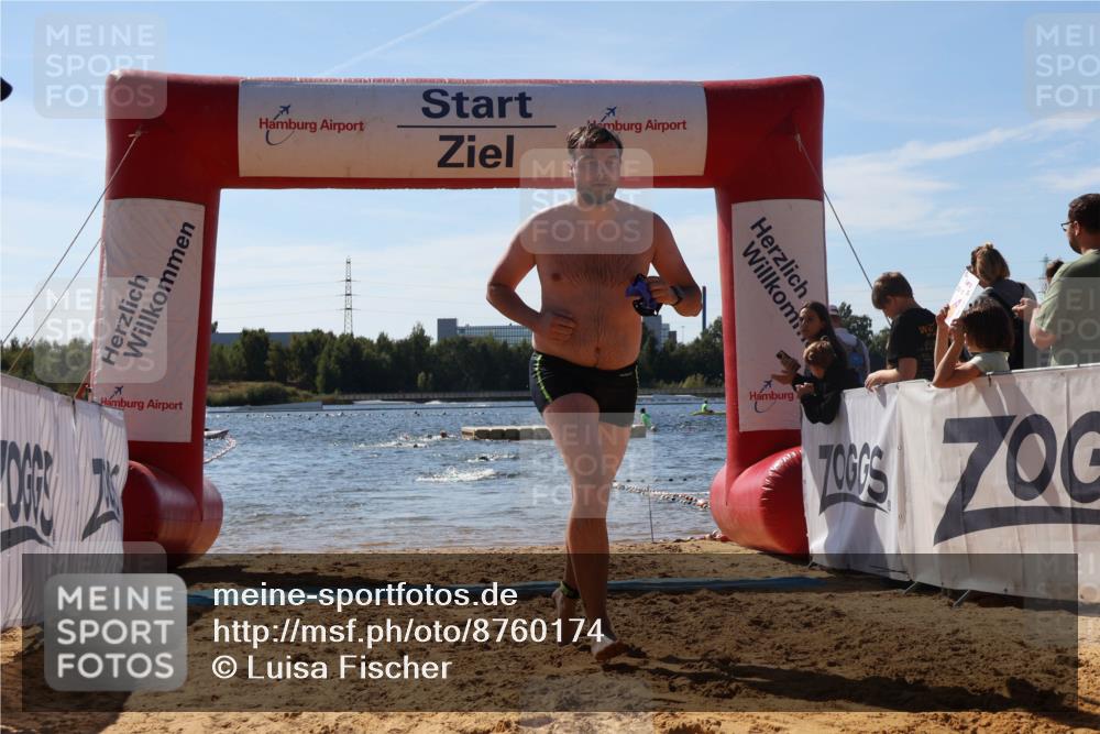 07.09.2025 - 19. Norderstedt Triathlon Luisa Fischer http://msf.ph/oto/8760174 07.09.2025 12:06:18 Schwimmen 250, 810 meine-sportfotos.de