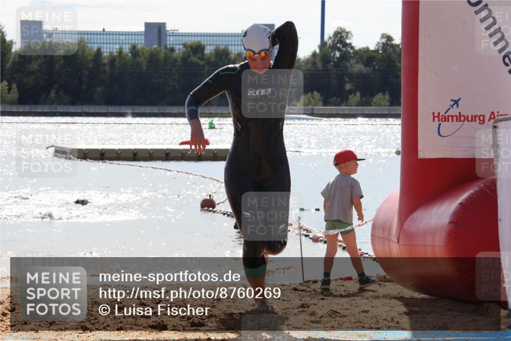 07.09.2025 - 19. Norderstedt Triathlon Luisa Fischer http://msf.ph/oto/8760269 07.09.2025 14:14:59 Schwimmen 917 meine-sportfotos.de