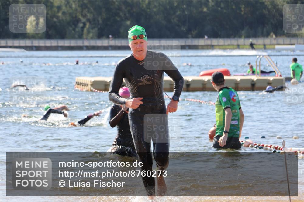 07.09.2025 - 19. Norderstedt Triathlon Luisa Fischer http://msf.ph/oto/8760273 07.09.2025 12:06:42 Schwimmen 788, 1212 meine-sportfotos.de