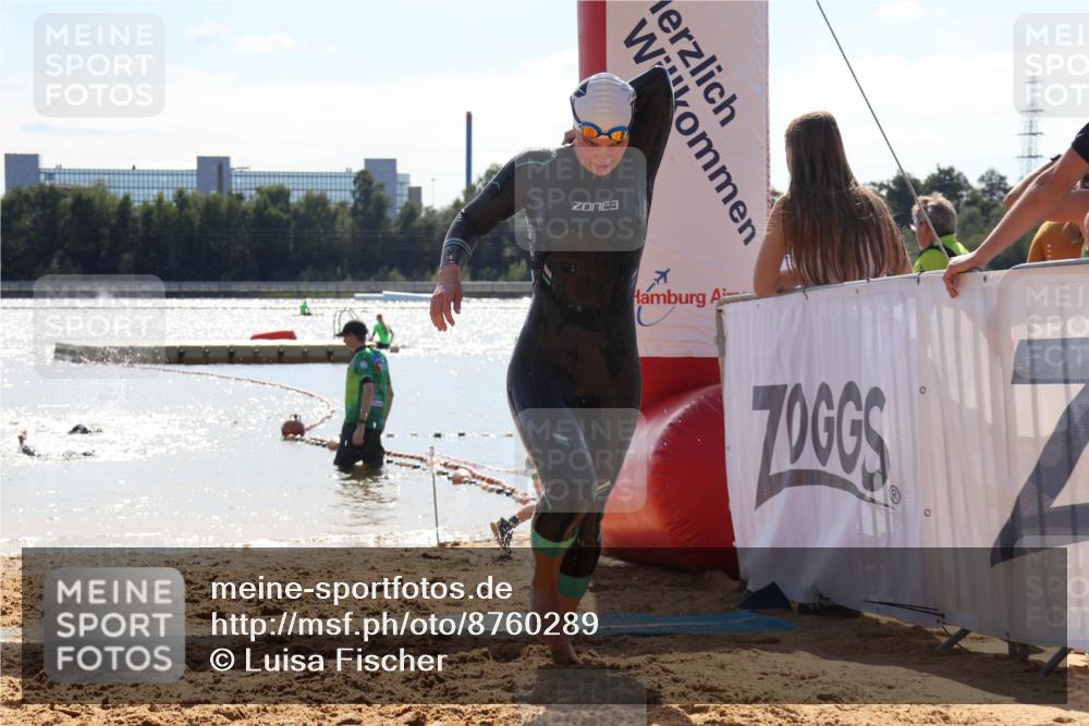 07.09.2025 - 19. Norderstedt Triathlon Luisa Fischer http://msf.ph/oto/8760289 07.09.2025 14:15:00 Schwimmen 917 meine-sportfotos.de