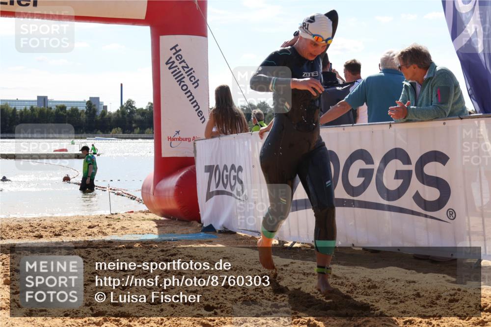 07.09.2025 - 19. Norderstedt Triathlon Luisa Fischer http://msf.ph/oto/8760303 07.09.2025 14:15:01 Schwimmen 917 meine-sportfotos.de
