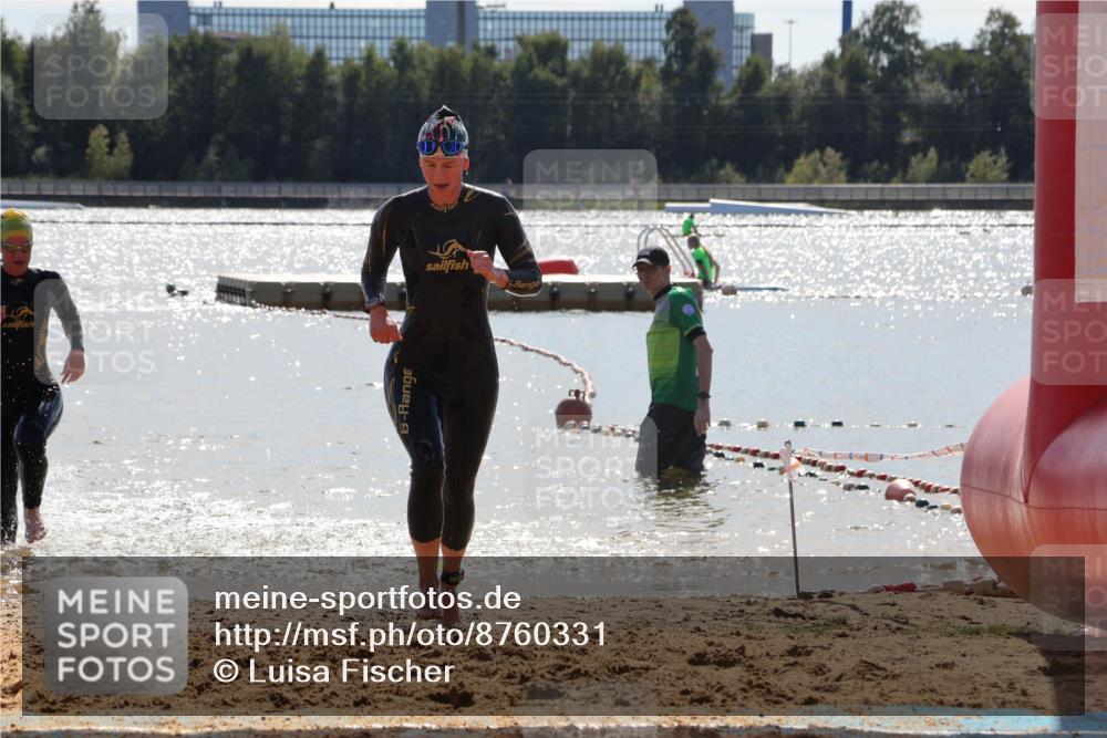 07.09.2025 - 19. Norderstedt Triathlon Luisa Fischer http://msf.ph/oto/8760331 07.09.2025 14:15:13 Schwimmen 452, 478, 1414 meine-sportfotos.de