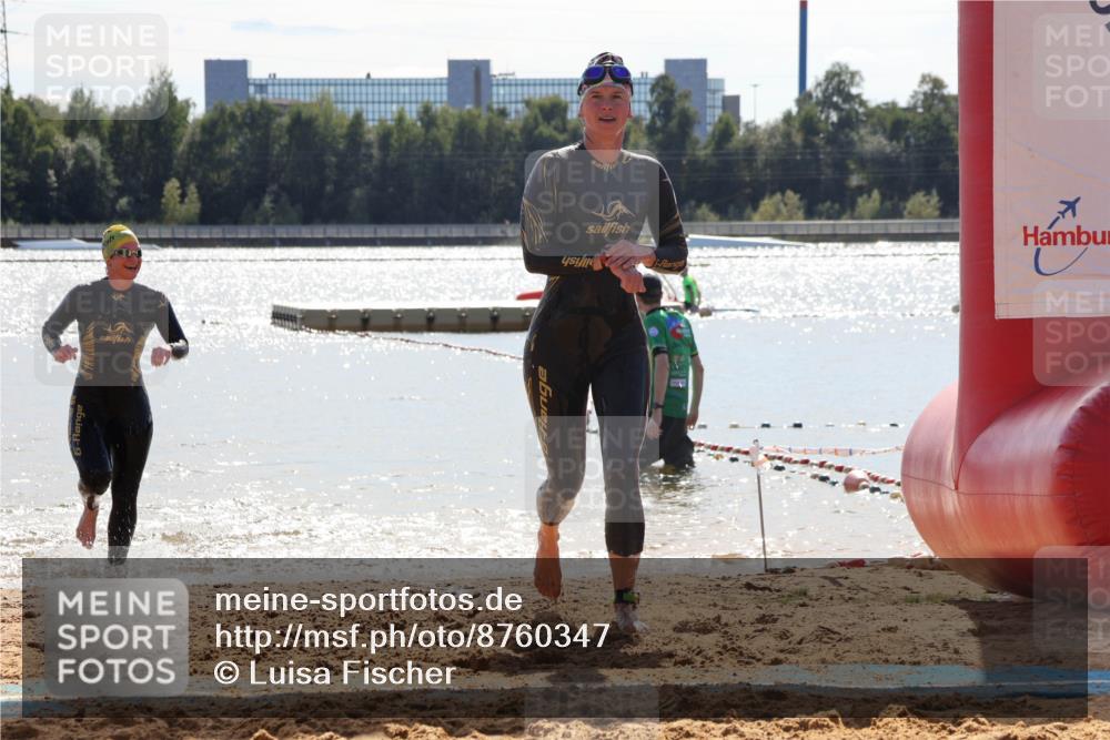 07.09.2025 - 19. Norderstedt Triathlon Luisa Fischer http://msf.ph/oto/8760347 07.09.2025 14:15:14 Schwimmen 452, 478, 1414 meine-sportfotos.de