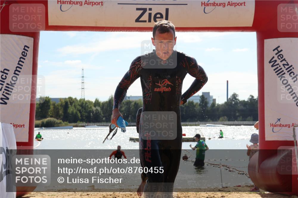 07.09.2025 - 19. Norderstedt Triathlon Luisa Fischer http://msf.ph/oto/8760455 07.09.2025 14:16:03 Schwimmen 444, 479, 1506 meine-sportfotos.de
