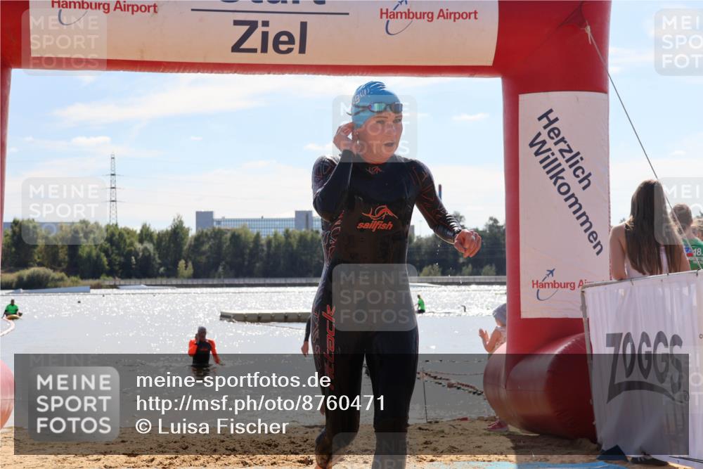 07.09.2025 - 19. Norderstedt Triathlon Luisa Fischer http://msf.ph/oto/8760471 07.09.2025 14:16:05 Schwimmen 444, 479, 1506 meine-sportfotos.de