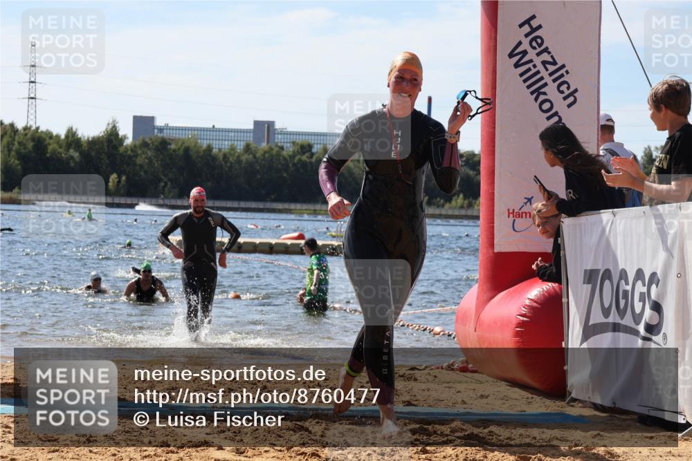 07.09.2025 - 19. Norderstedt Triathlon Luisa Fischer http://msf.ph/oto/8760477 07.09.2025 12:07:01 Schwimmen 283, 288, 1396 meine-sportfotos.de