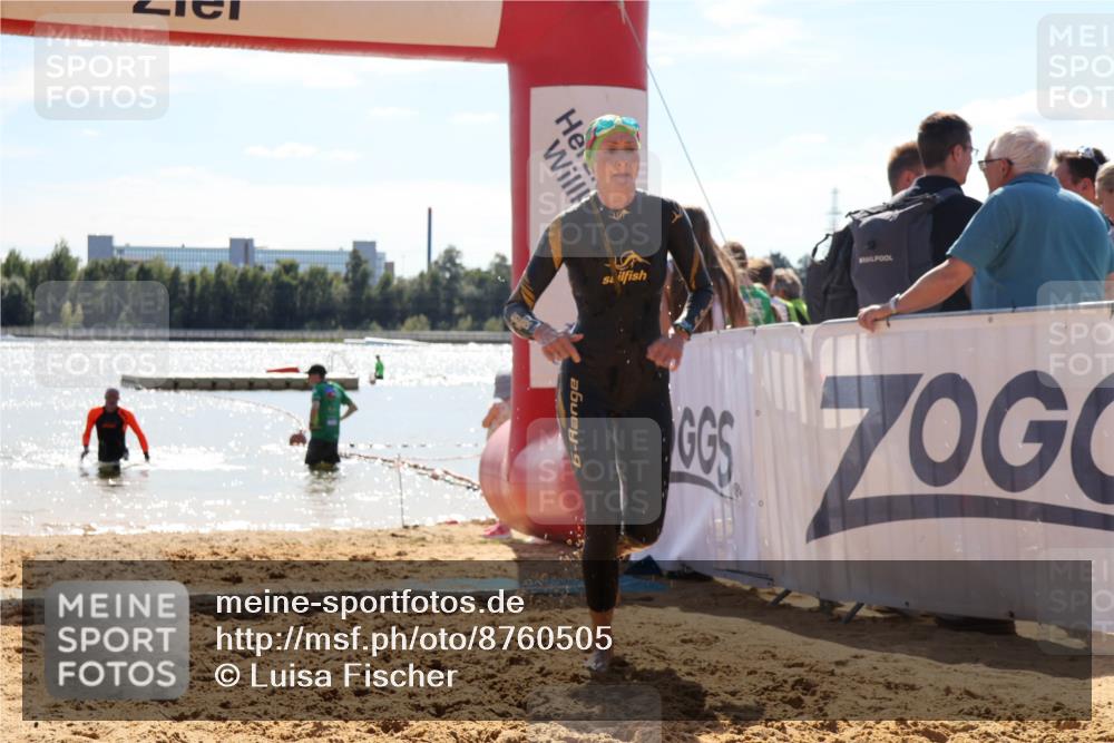 07.09.2025 - 19. Norderstedt Triathlon Luisa Fischer http://msf.ph/oto/8760505 07.09.2025 14:16:09 Schwimmen 444, 479, 1506 meine-sportfotos.de