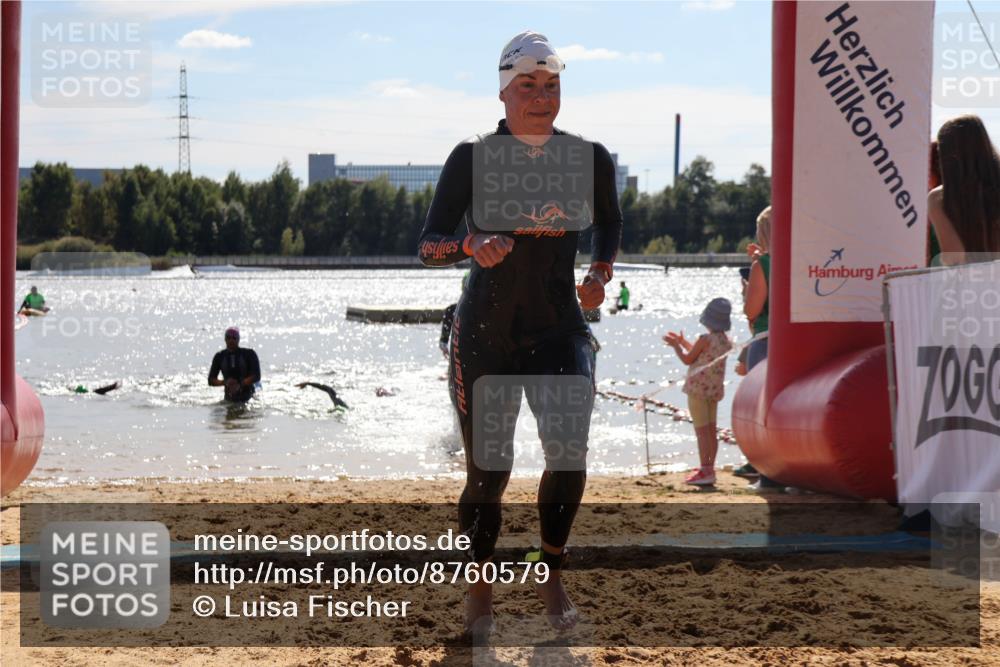 07.09.2025 - 19. Norderstedt Triathlon Luisa Fischer http://msf.ph/oto/8760579 07.09.2025 14:17:17 Schwimmen 473, 1491 meine-sportfotos.de