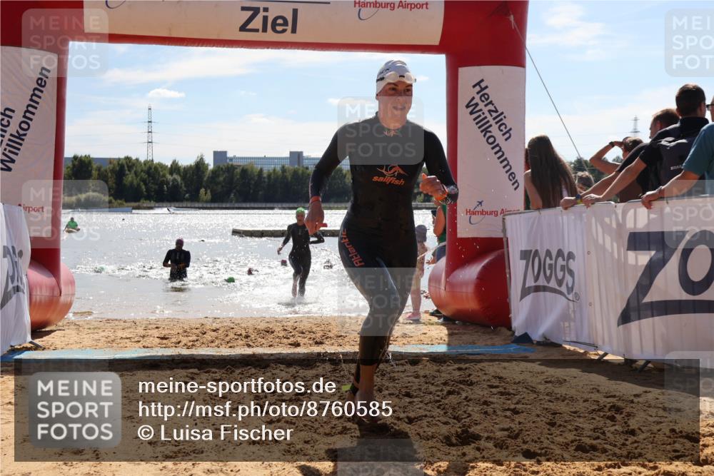 07.09.2025 - 19. Norderstedt Triathlon Luisa Fischer http://msf.ph/oto/8760585 07.09.2025 14:17:18 Schwimmen 473, 1491 meine-sportfotos.de