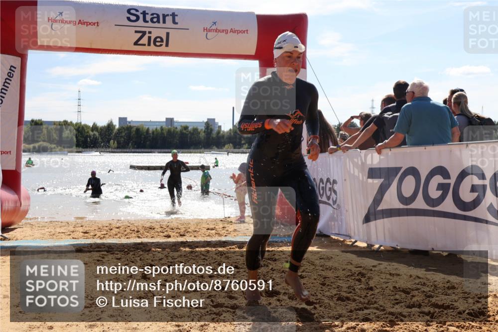 07.09.2025 - 19. Norderstedt Triathlon Luisa Fischer http://msf.ph/oto/8760591 07.09.2025 14:17:18 Schwimmen 473, 1491 meine-sportfotos.de