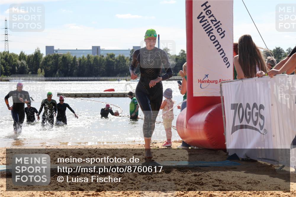 07.09.2025 - 19. Norderstedt Triathlon Luisa Fischer http://msf.ph/oto/8760617 07.09.2025 14:17:21 Schwimmen 473, 1491, 1496 meine-sportfotos.de