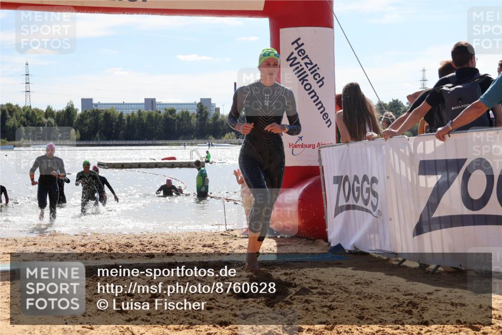 07.09.2025 - 19. Norderstedt Triathlon Luisa Fischer http://msf.ph/oto/8760628 07.09.2025 14:17:22 Schwimmen 447, 473, 1491, 1496 meine-sportfotos.de
