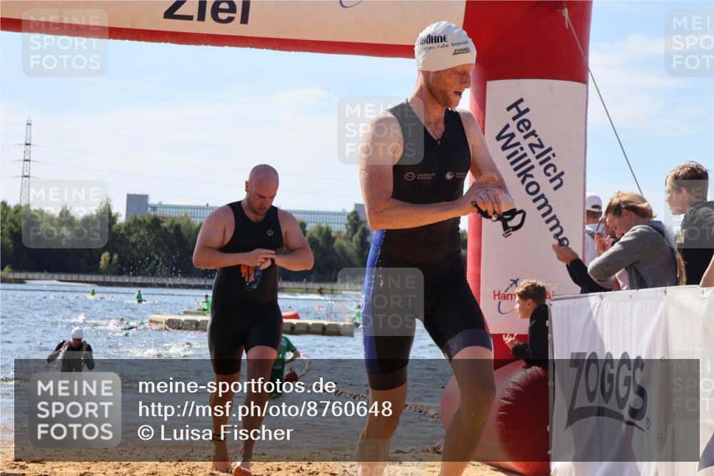 07.09.2025 - 19. Norderstedt Triathlon Luisa Fischer http://msf.ph/oto/8760648 07.09.2025 12:07:14 Schwimmen 188, 288, 308, 783, 814 meine-sportfotos.de
