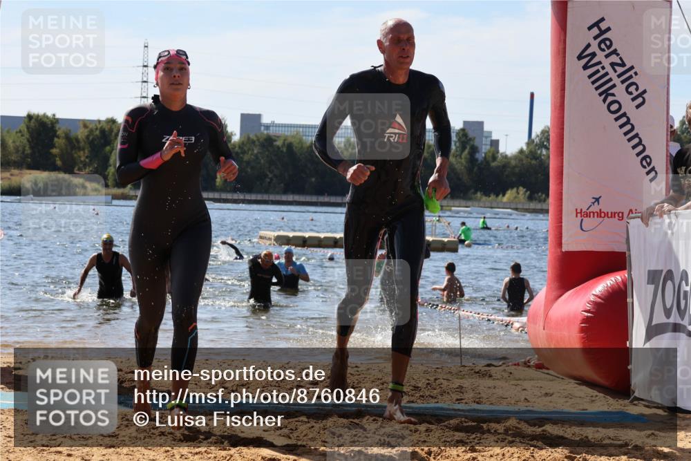 07.09.2025 - 19. Norderstedt Triathlon Luisa Fischer http://msf.ph/oto/8760846 07.09.2025 12:08:07 Schwimmen 274, 309, 1256 meine-sportfotos.de