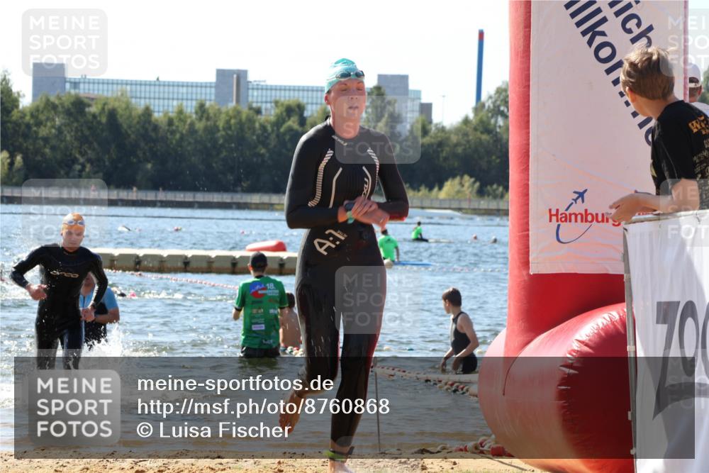 07.09.2025 - 19. Norderstedt Triathlon Luisa Fischer http://msf.ph/oto/8760868 07.09.2025 12:08:10 Schwimmen 274, 309, 700, 820, 1256 meine-sportfotos.de