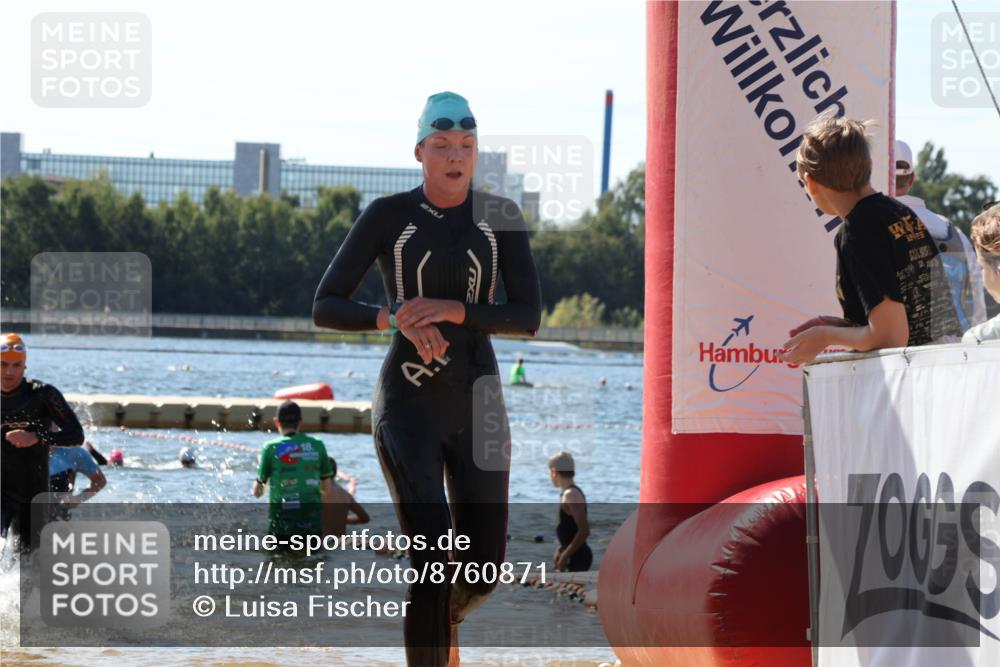 07.09.2025 - 19. Norderstedt Triathlon Luisa Fischer http://msf.ph/oto/8760871 07.09.2025 12:08:10 Schwimmen 274, 309, 700, 820, 1256 meine-sportfotos.de